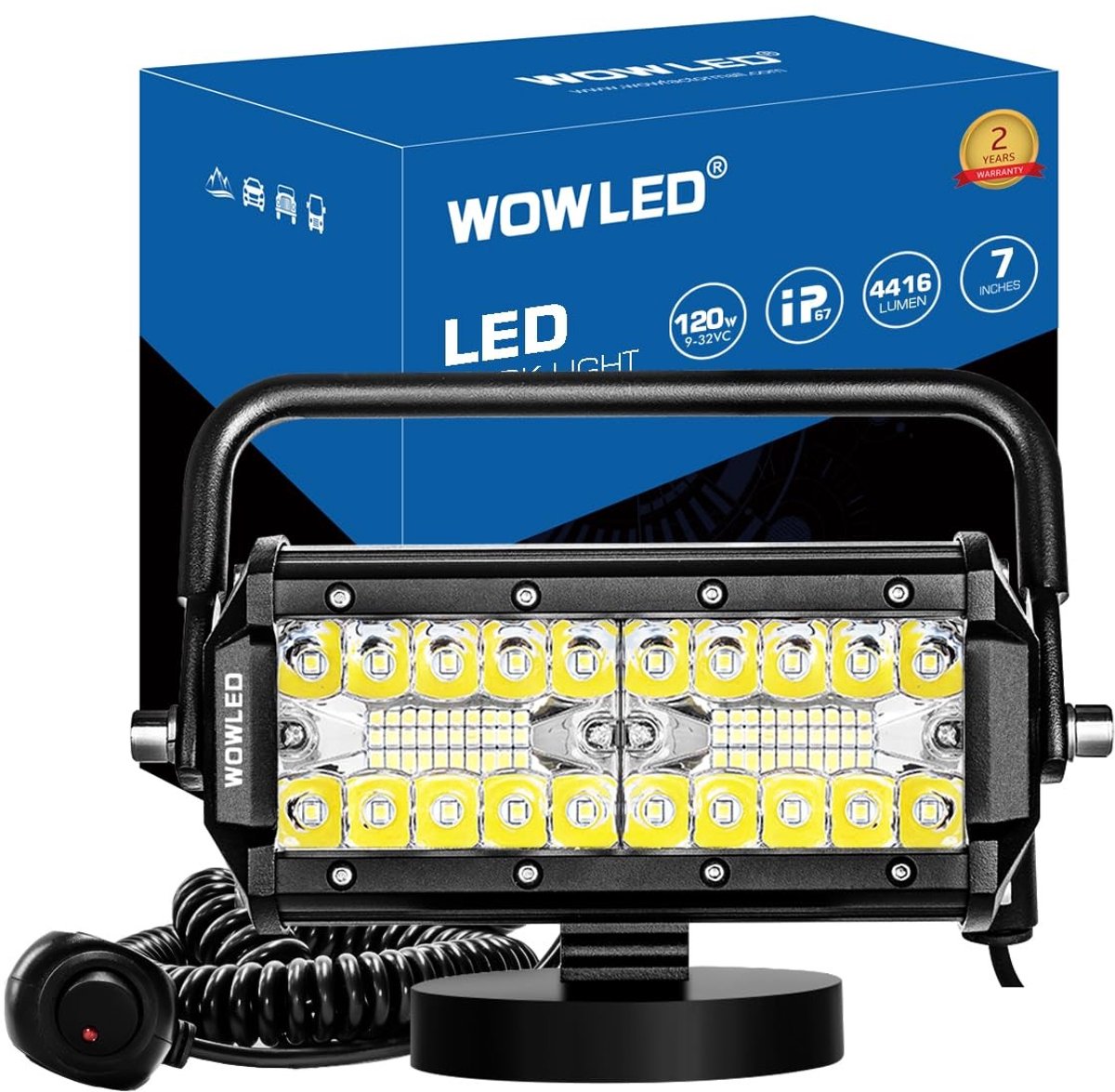 Solidchoice - Magnetische Basis LED Werklampen met Hoge Helderheid