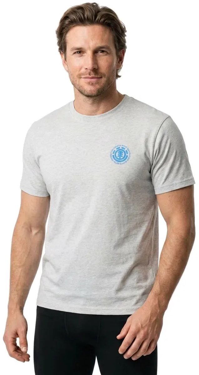 Element Seal Bp T-shirt Met Korte Mouwen S Man Grijs
