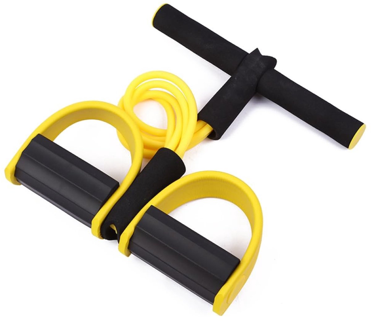 Solidchoice - Elastische Sit Up Touw met Voetsteun