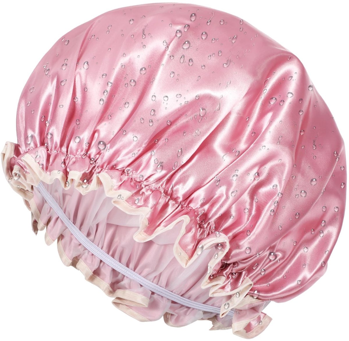 Solidchoice - Waterdichte Douchekap voor Vrouwen met Ruffles