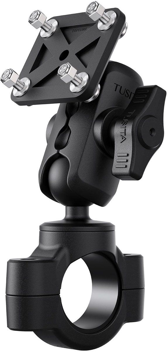 Solidchoice - Motorfiets Mount voor GPS Navigatie met Rail Basis