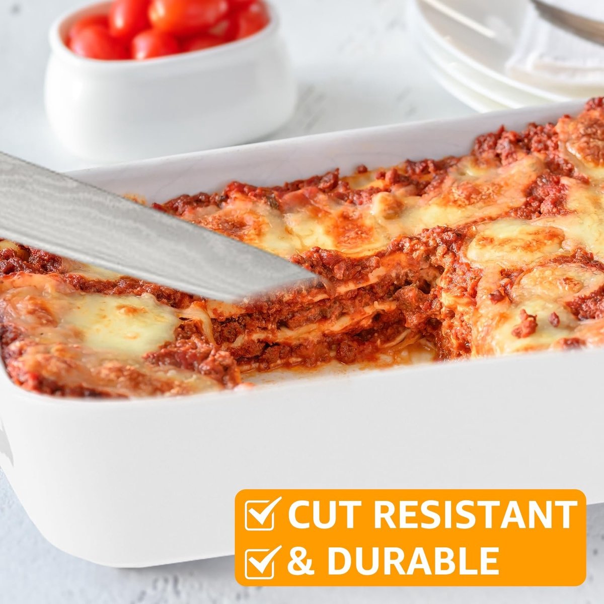 Solidchoice - Set van 6 Kleine Keramische Ovenvormen voor Soufflé en Pudding — cadeau in Kookcadeaus - foto 5