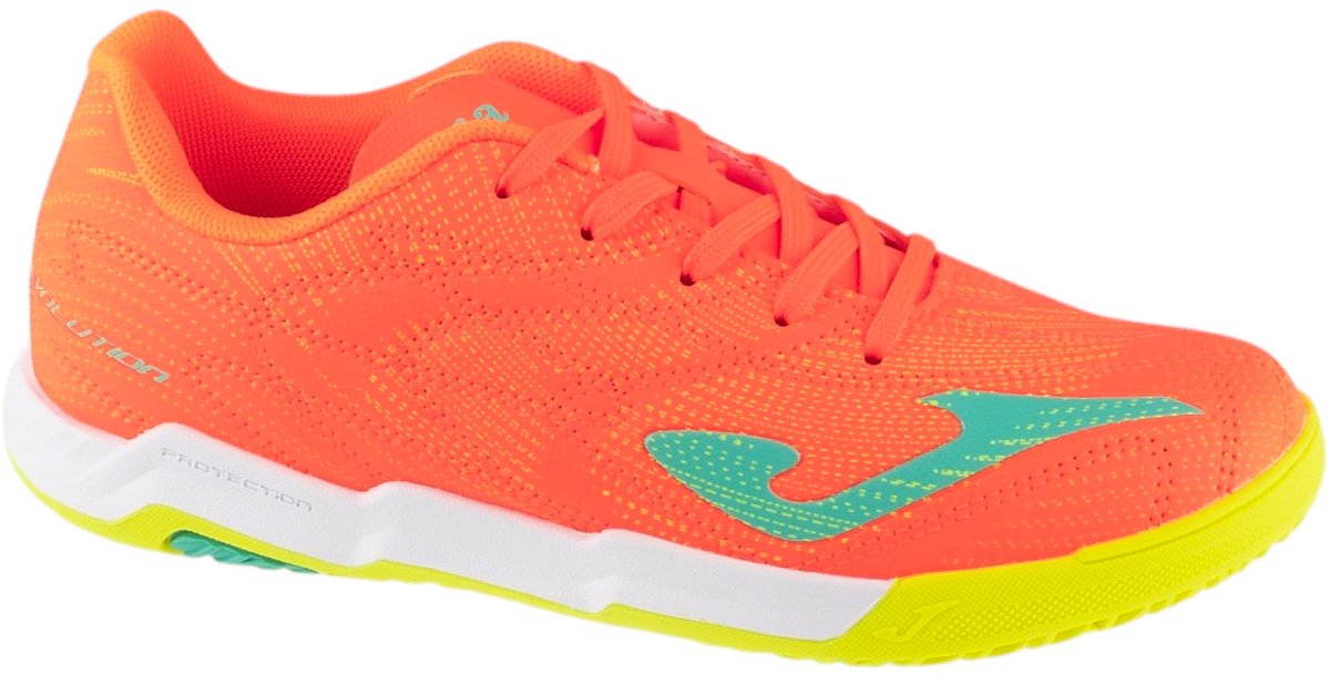Joma Evolution Jr 26 EVJW IN, voor een jongen, Oranje, Indoorschoenen, maat: 33