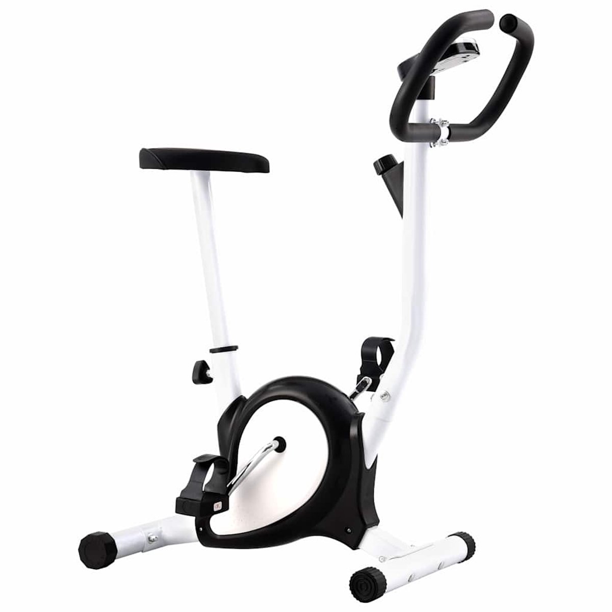 vidaXL - Hometrainer - met - bandweerstand - zwart - afbeelding 3