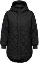 ONLY CARMAKOMA - CARJULIET QUILTD HOOD ZIP COAT OTW NOOS Dames Jas