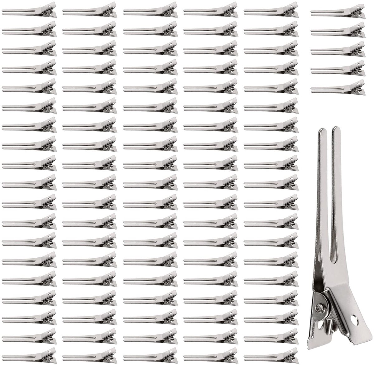 Solidchoice - 100 Stuks Metalen Haarspelden voor Kappers en Stylisten