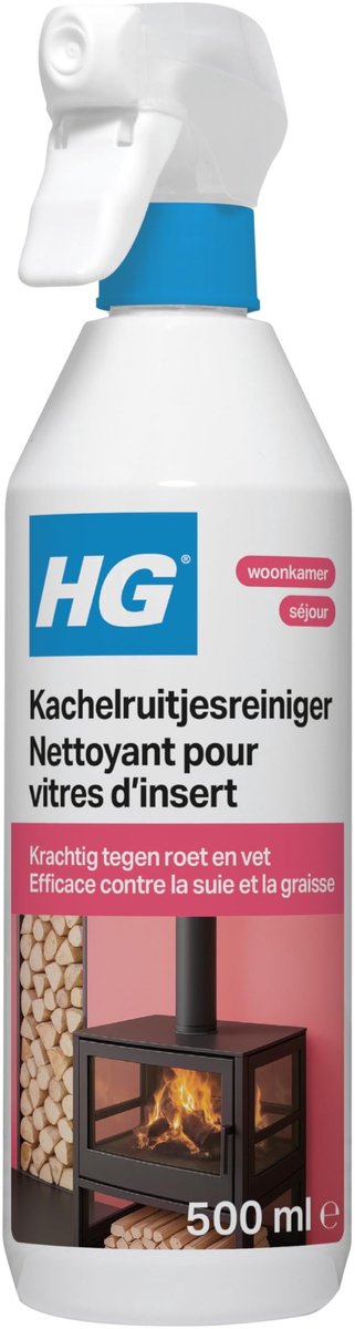 Solidchoice - Kachelglasreiniger Spray voor Open Haarden en Ovens