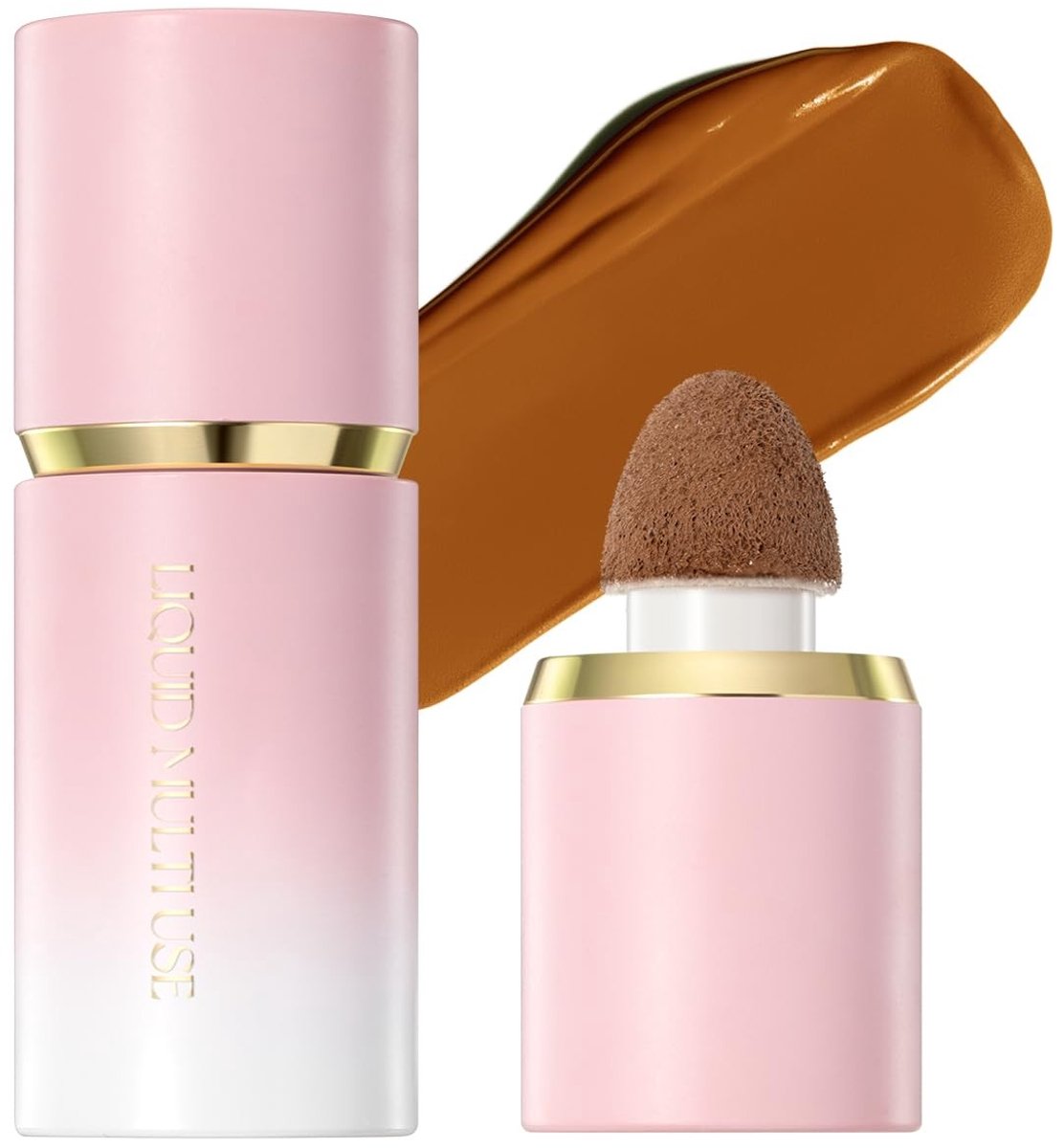 Solidchoice - Vloeibare Contour Crème voor Gebeeldhouwde Contouren met Geïntegreerde Kwast