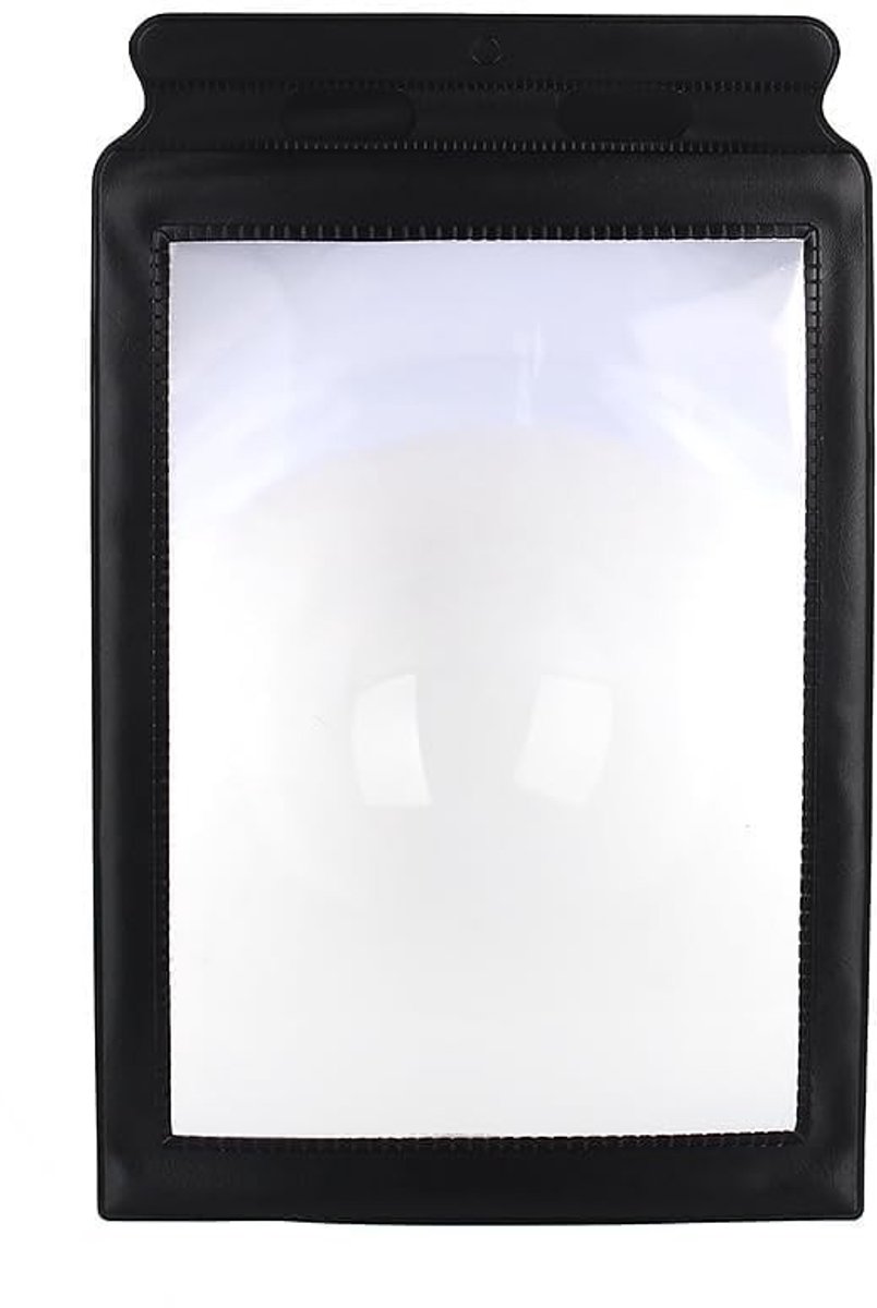 Solidchoice - A4 Verlichte Loupe 3x Vergroting voor Lezen