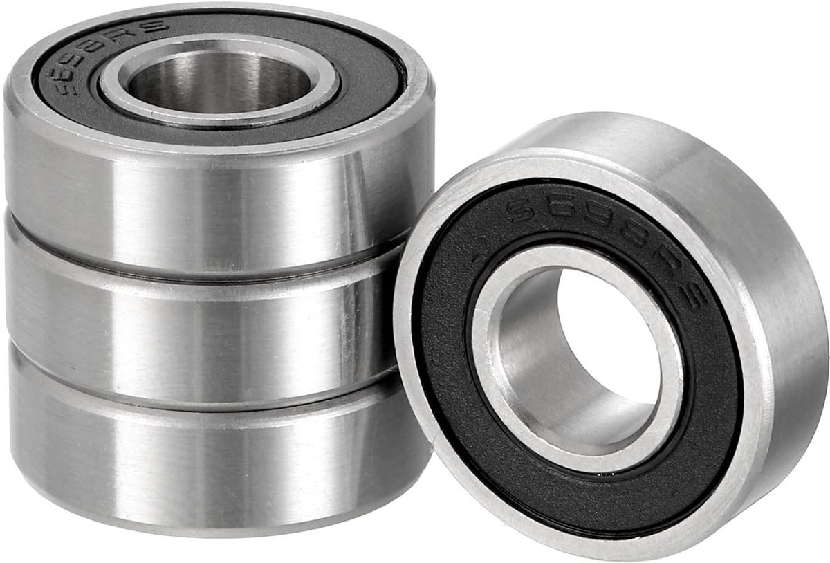 Solidchoice - 4 Stuks S698RS Bal Lager voor Motoren en Tuinmachines
