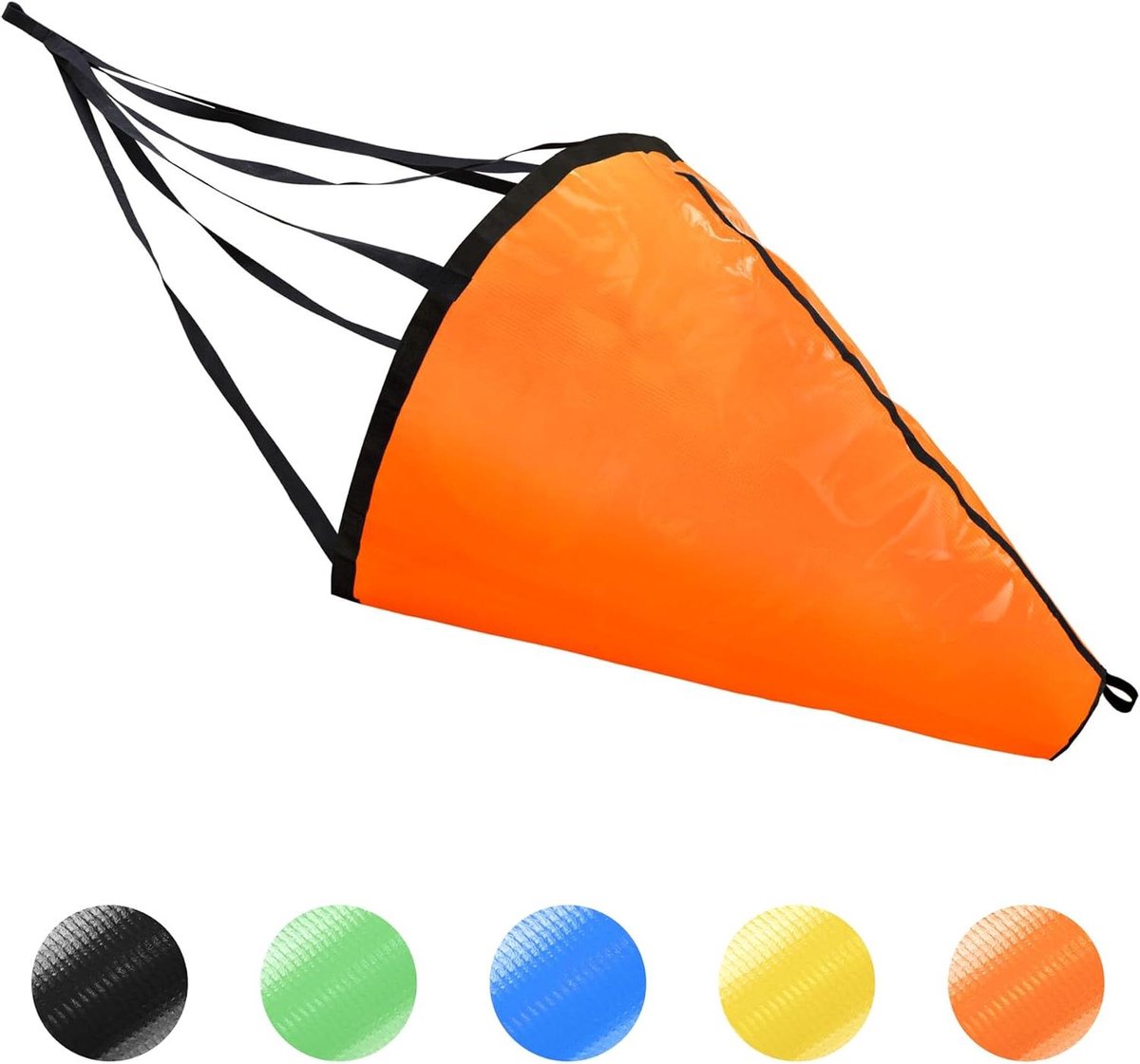 Drift Anker - Zeeanker Parachute - Boot Stabiliseren - Zelfnivellerend - 62 inch - Oranje