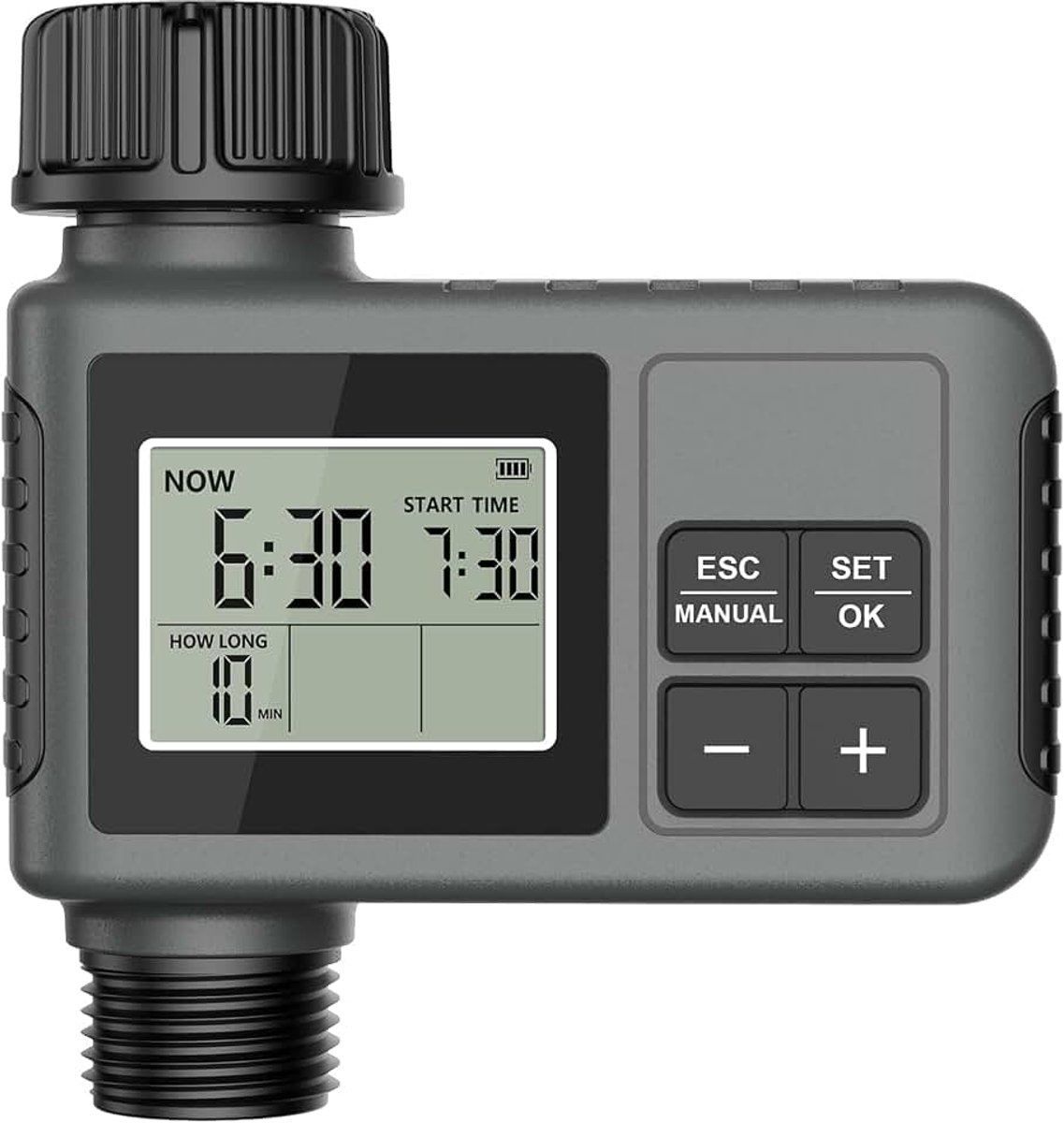 Uitgang voor irrigatiecomputer, regenvertraging, handmatig, automatische irrigatie, timer, programmeerbare kraantimer voor gazon, tuin