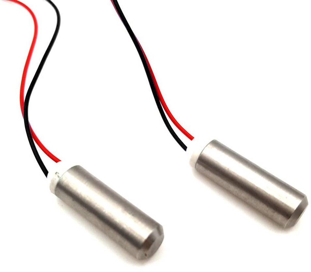 Mini Trillingsmotor - Kleine Motor - Hobby Projecten - Waterdicht Ontwerp - 7x25mm - Zilverkleurig