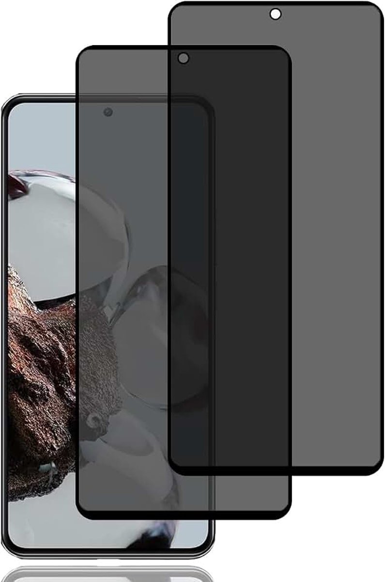 Screen Protector voor Xiaomi 12T/Xiaomi 12T Pro [2 stuks] | anti-spy gehard glas film,9H hardheid,krasbestendig,hoge gevoeligheid,anti-spy schermbeschermer voor Xiaomi 12T/12T Pro