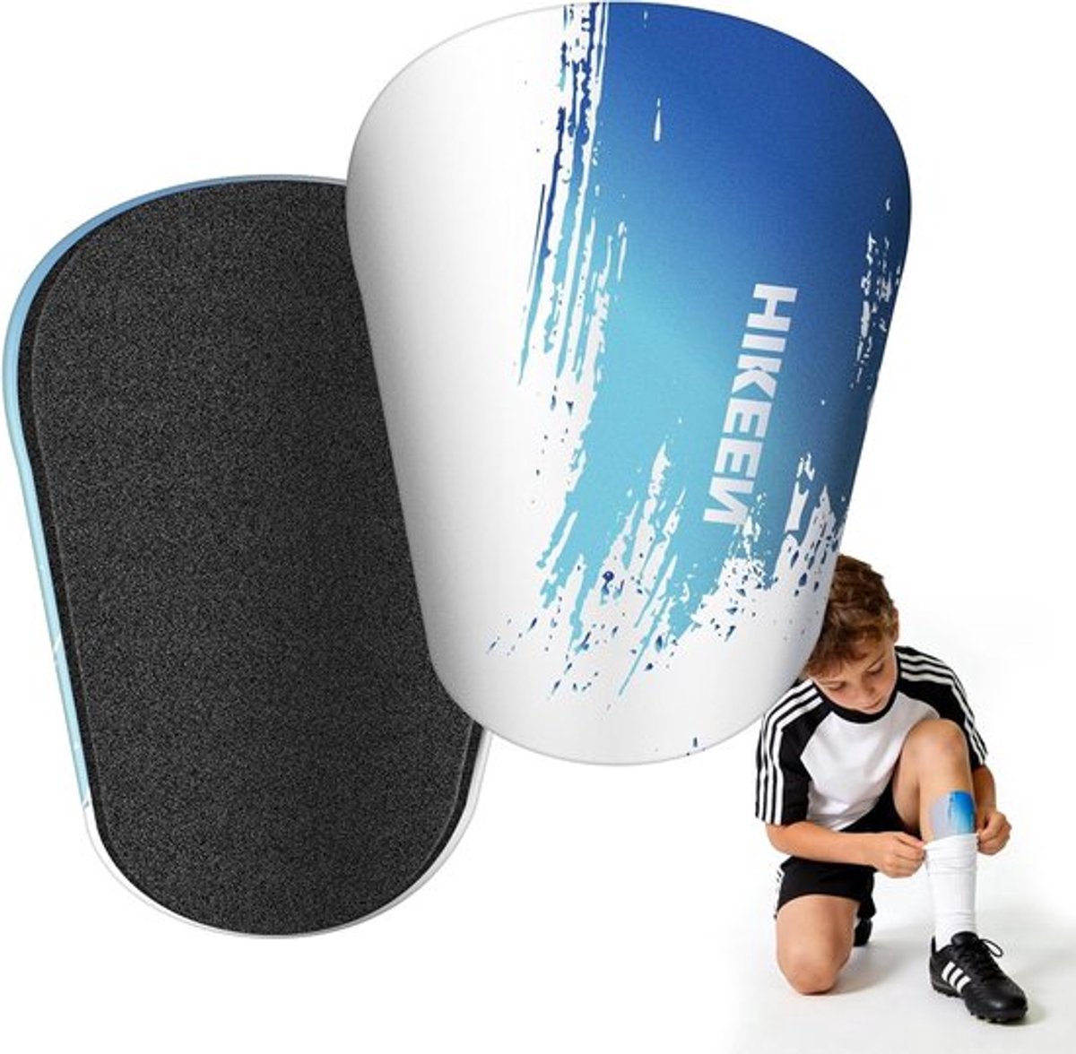 Mini voetbal scheenbeschermers voor kinderen - Lichtgewicht, ademend en comfortabel