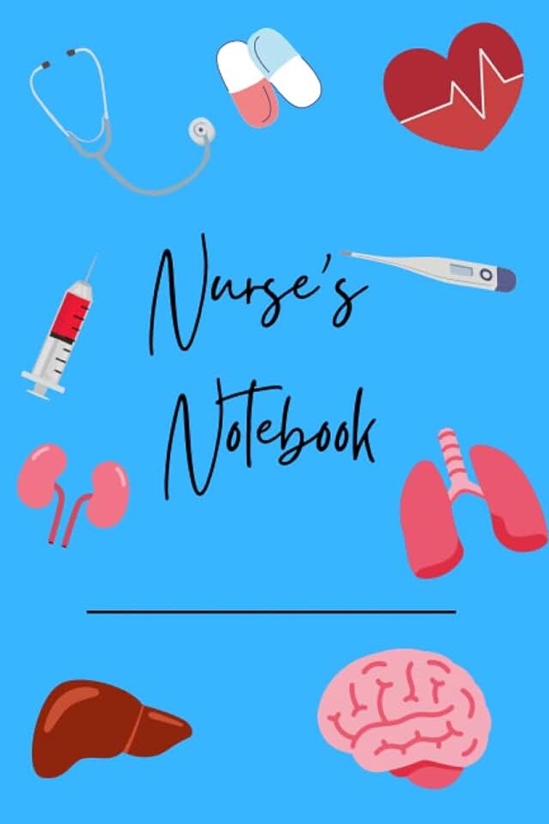Notebook: Nursing Handover Notebook Notepad Journal