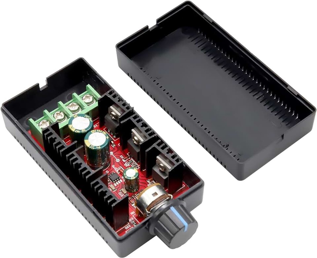 DC-motor, snelheidsregelaar, 12V, 24V, 48V, 2000W, max. 10-50V, 40A