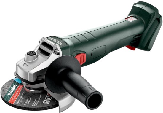 Metabo W18 7-125 | Accu Haakse Slijper | 18V | 125mm | 8500 /min | Zonder accu en lader