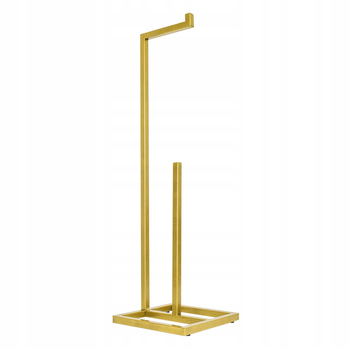 Gouden Toiletrolhouder met Extra Rolhouder - Zonder Boren