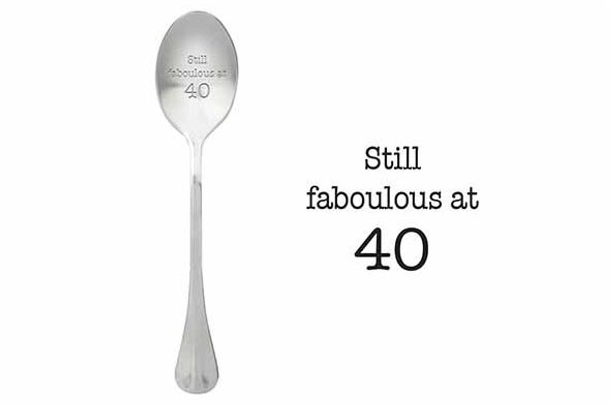 One Message Spoon Set6 Still Faboulous At 40