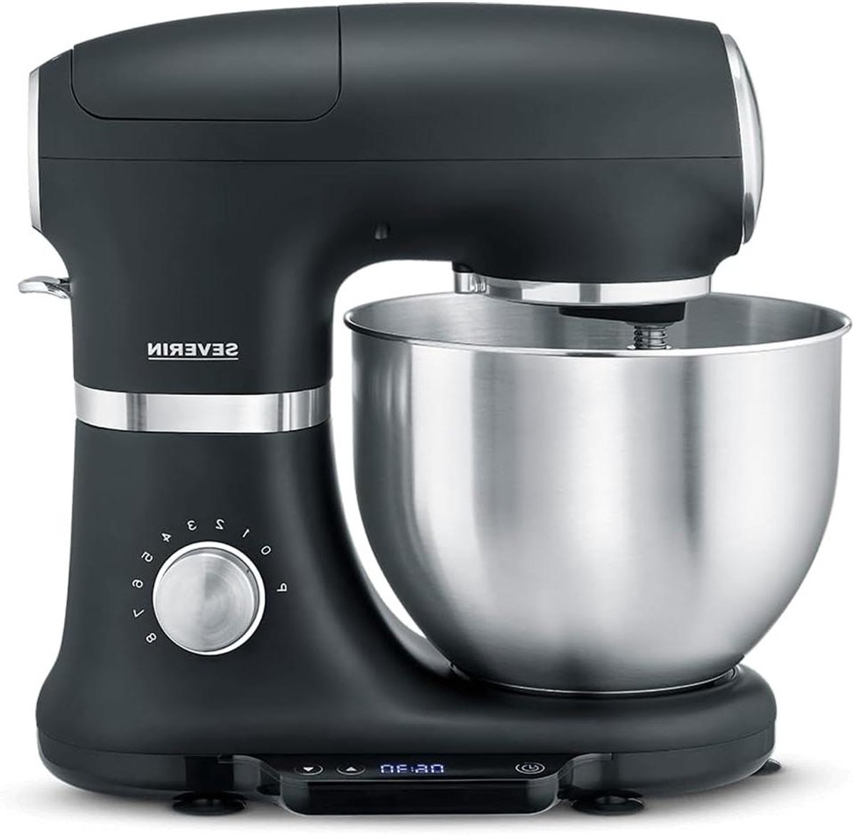 Keukenmachine - Deegmachine Mixer - Bakken en Mixen - Geïntegreerde Weegschaal - 5.5 Liter Kom - Zwart Mat