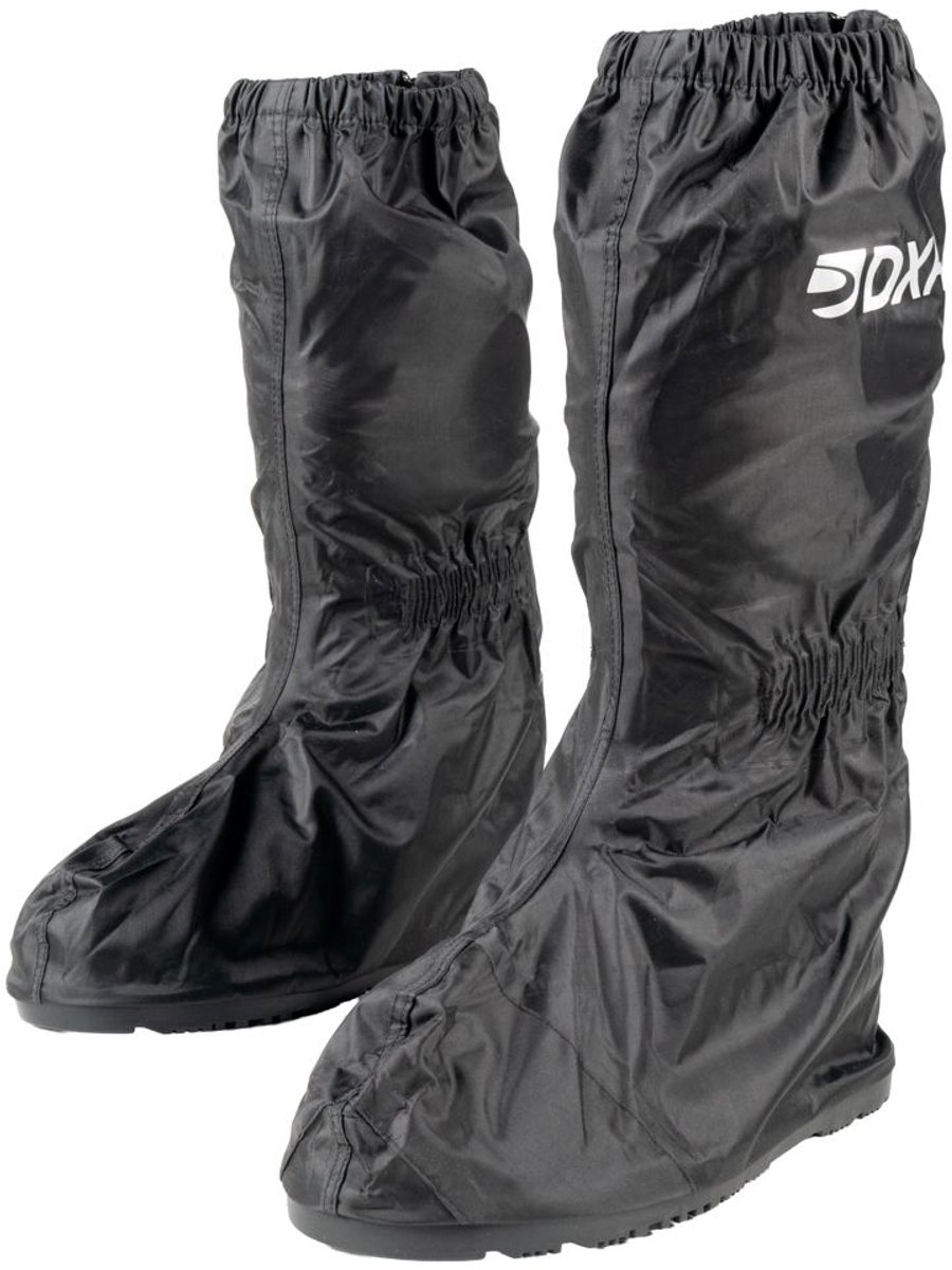 MOTOBLOUZ Motor Overlaarzen TWISTER RUBBER M Zwart CE-gekeurd