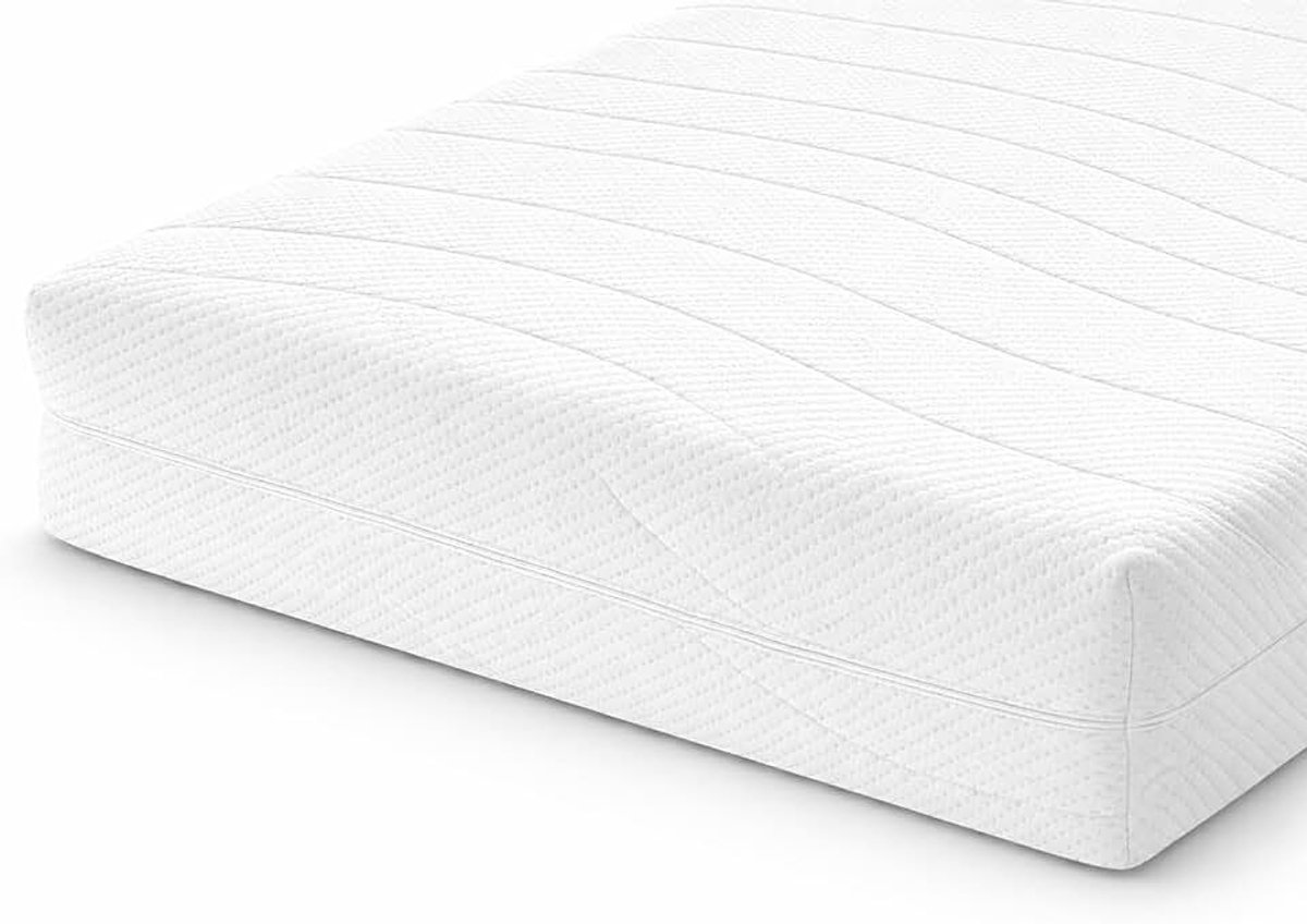 14 cm HR45 Koudschuim Matras – Medium Comfort & Orthopedische Ondersteuning – Ademend – Afneembare & Wasbare Hoes – 2-Zijdig Bruikbaar – Anti-Allergie – 120x190