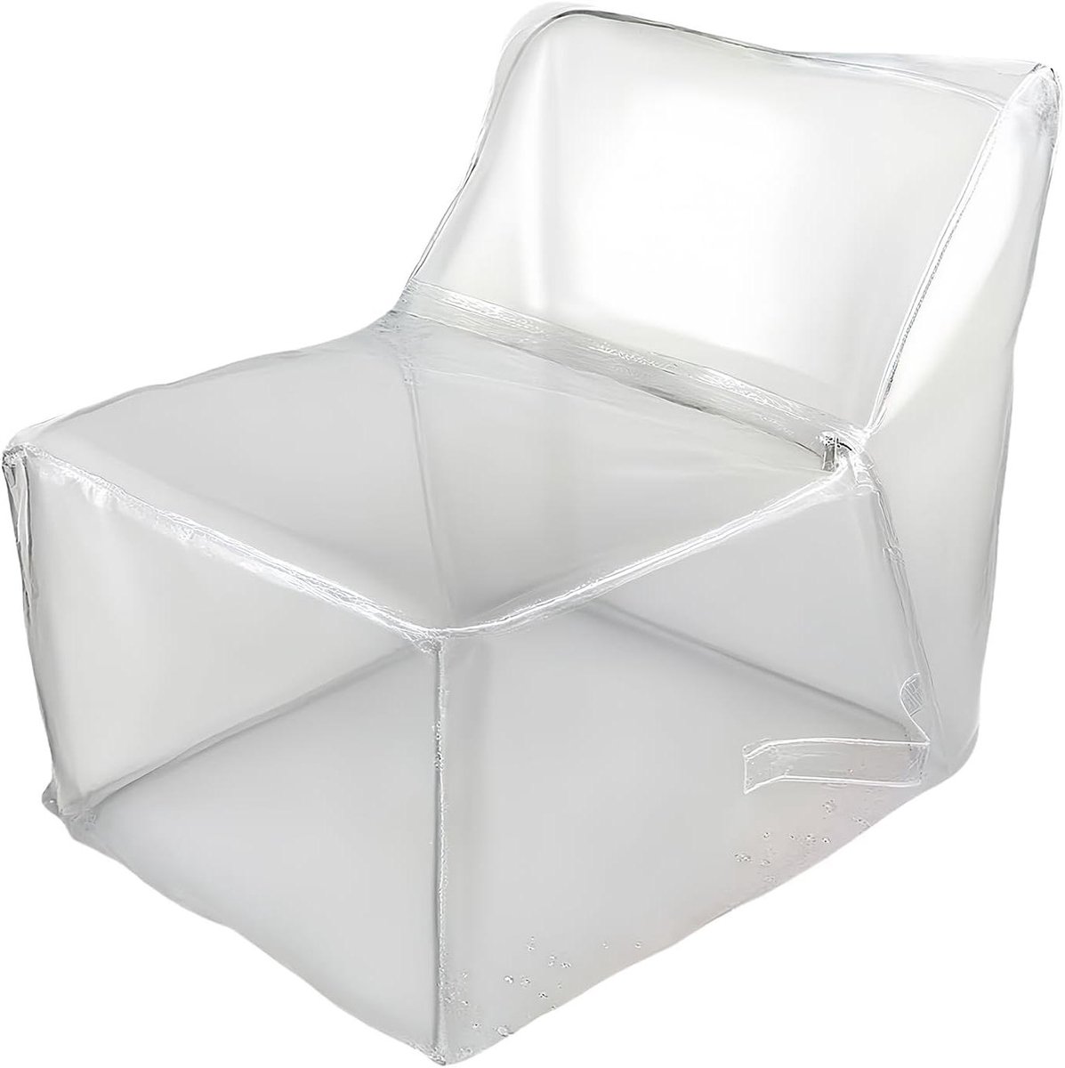 Zitzak Speelgoedopslag - Opbergbank - Speelgoed Organiseren - Waterdicht PVC - 60x60x45 cm - Enkele attributen