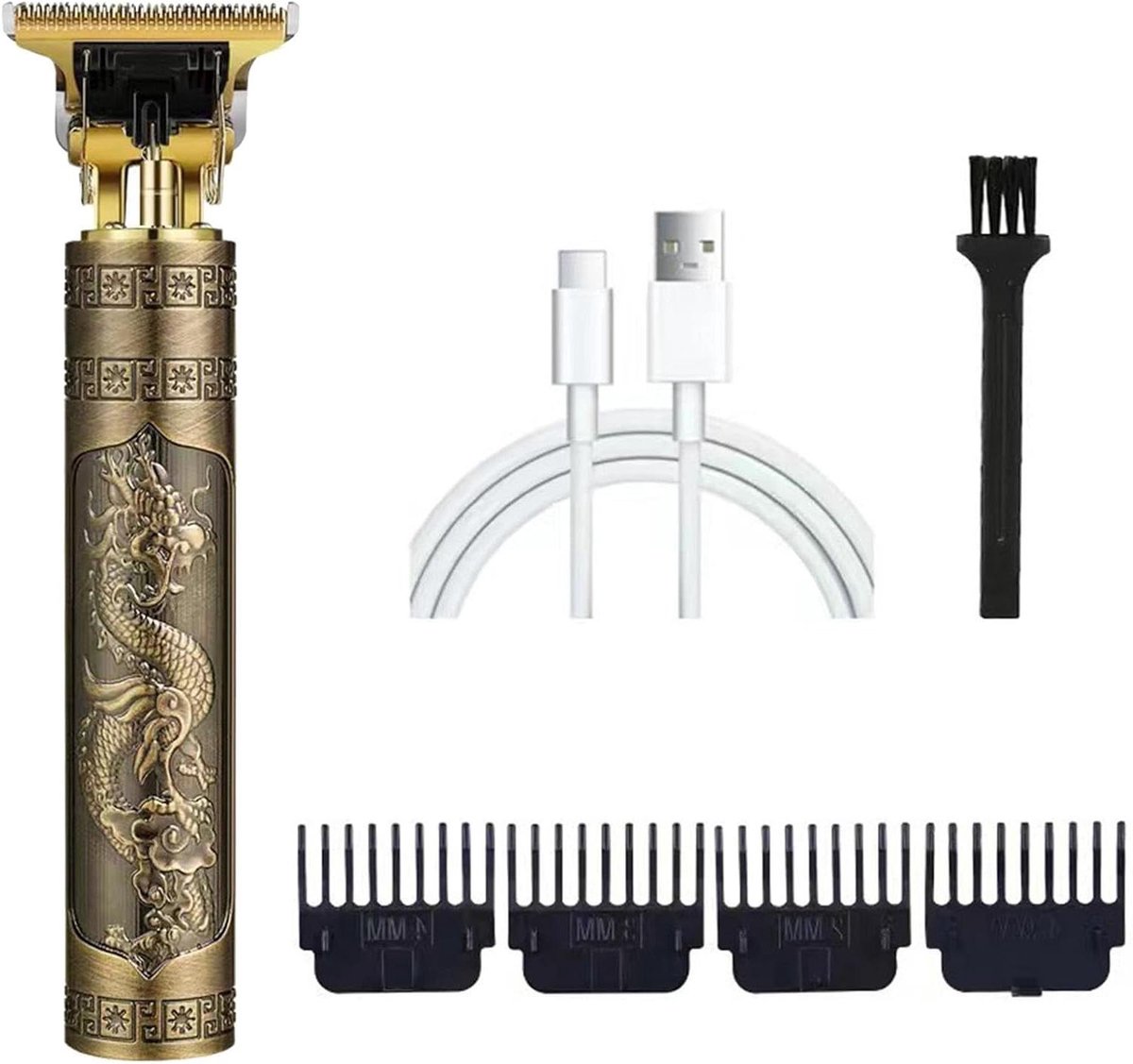 Elektrische Tondeuse - Haartrimmer Baardtrimmer - Persoonlijke Verzorging - State Speed Technologie - 1200mAh Batterij - Metaal
