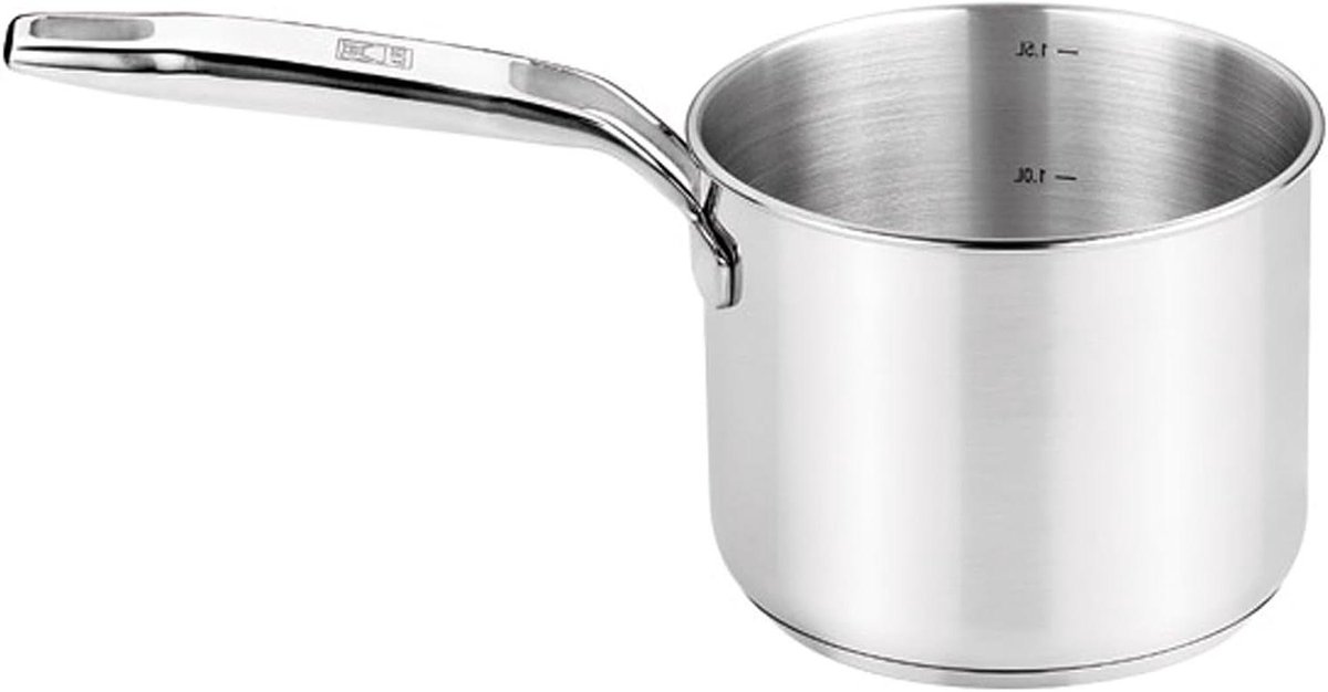 Waterkoker - Theepot - Koffie Zetten - Inductie Geschikt - 12 cm Diameter - Zilverkleurig