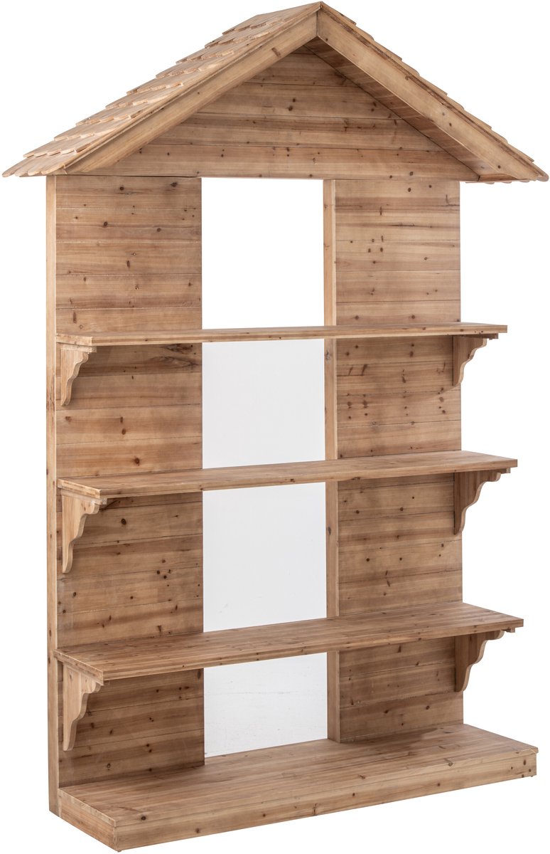 J-Line Chaletrek - hout - naturel