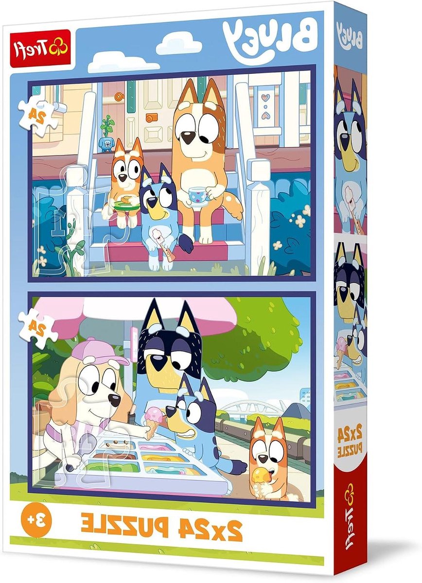 Kinderspellen Set - Puzzelpret Twee - Creatief Spelen - 2-in-1 Puzzels - 2x 24 Stukjes - Multicolour