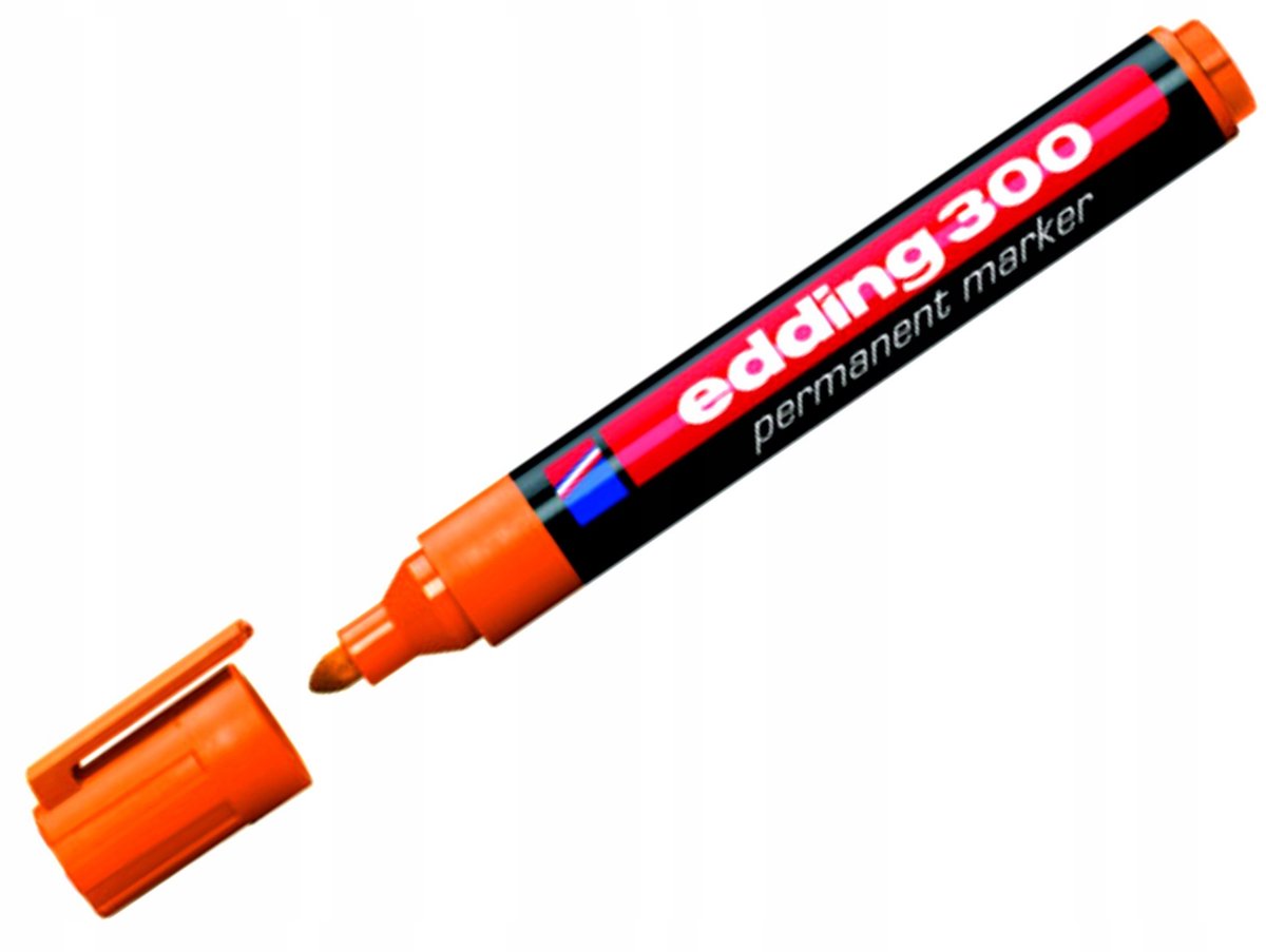 Edding Permanent Marker 1-5mm Oranje - Vervaagt niet