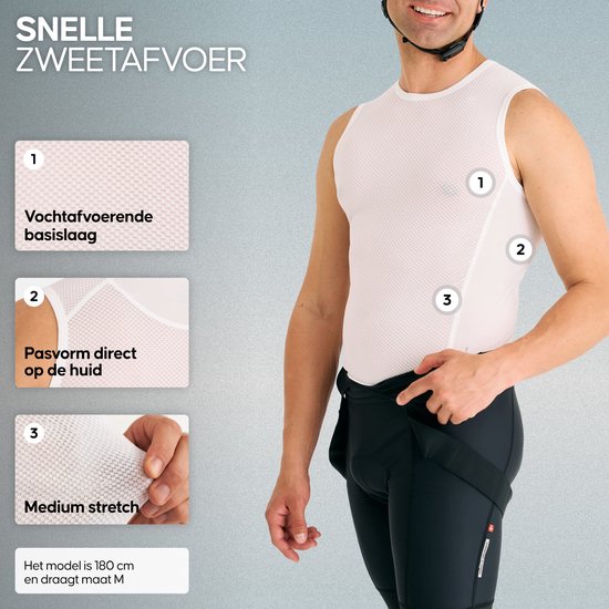 DANISH ENDURANCE Mesh Basislaag voor Fietsen - Heren - 2-Pack - Maat XXL — afbeelding 5