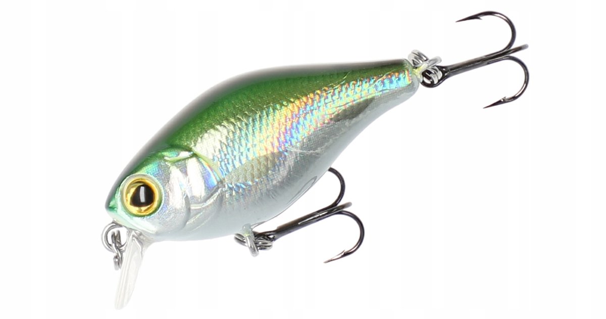 Mikado Fishunter Bold Head Wobbler 4cm - Drijvend voor Baars & Trout