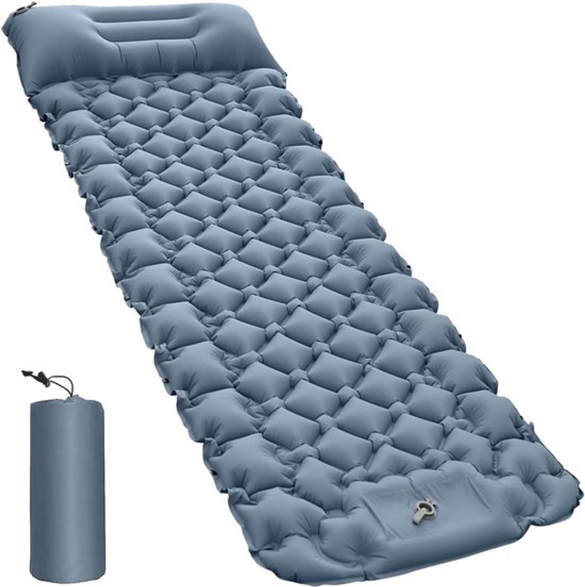Campingmat voor buitenactiviteiten - Lichtgewicht en waterdicht - Draagbaar luchtbed met luchtkussen