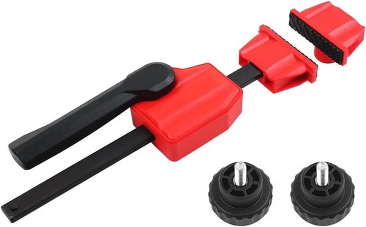- Werkbank Klem - Houtbewerking - Klemmen 20mm - Vastzetten - Houtsnijwerk Frezen Slijpen - Geschikt voor Tafel Werkbank - Vaste Klem - 20mm Gat