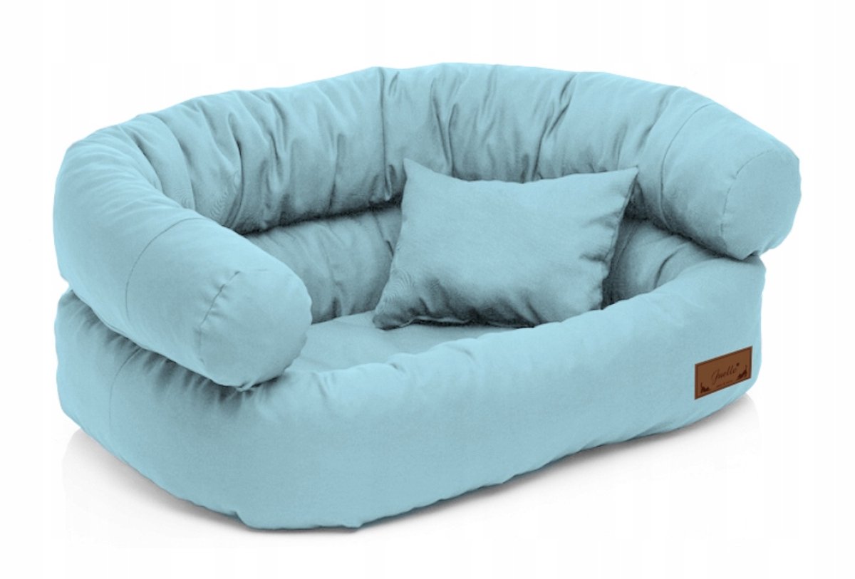 Hondenmand Stoel L 80x100cm Blauw - Comfortabel en Wasbaar
