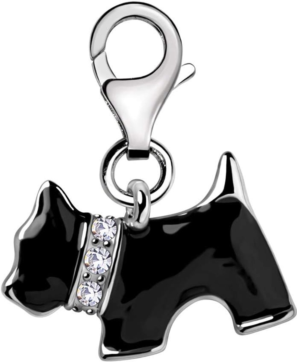 Verzilverd Dierenrijk Thema Charm Bedel Hangers voor Armbanden en Accessoires