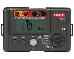 Uni-T Ut501A Isolatieweerstandmeter Voor Metingen Aan Hoogspanningsvoedingen