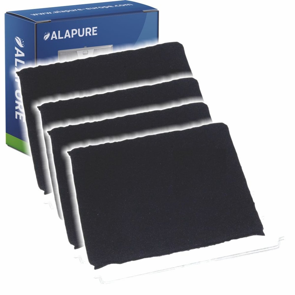 4x Koolstoffilter voor AEG MCFE36 | 9029801355 | Type 45 | 4055092003
