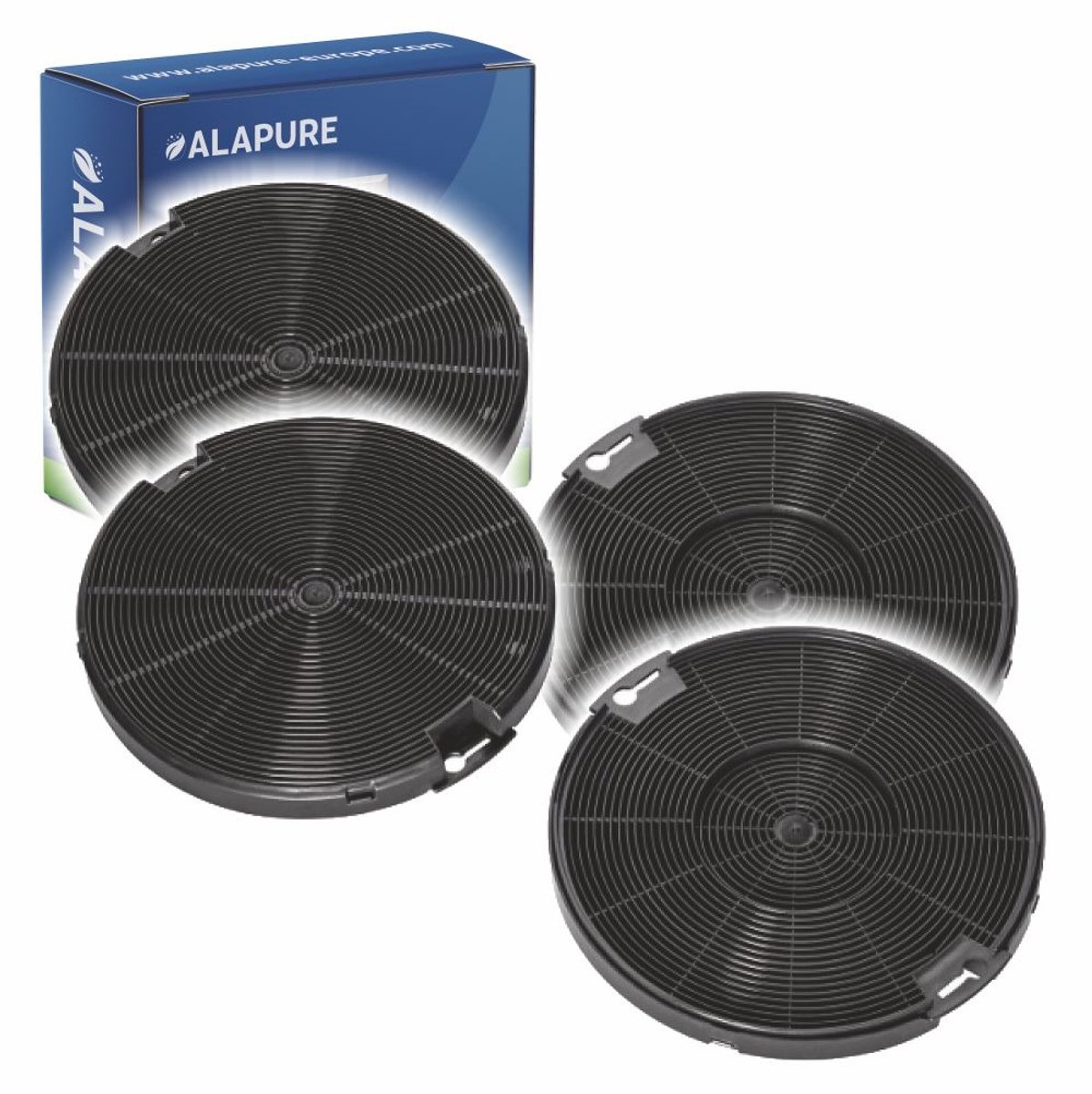2x 155 Koolstoffilter voor MCFE09 / 9029800548 / EFF75 / CR490 / 88023743 (2-pack)