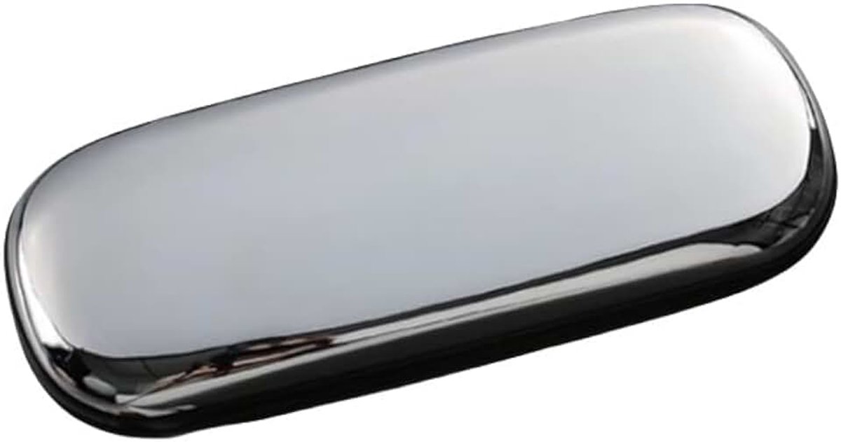 brillenkoker van vertind roestvrij staal, draagbare, drukbestendige opslag van puur titanium, kleur1