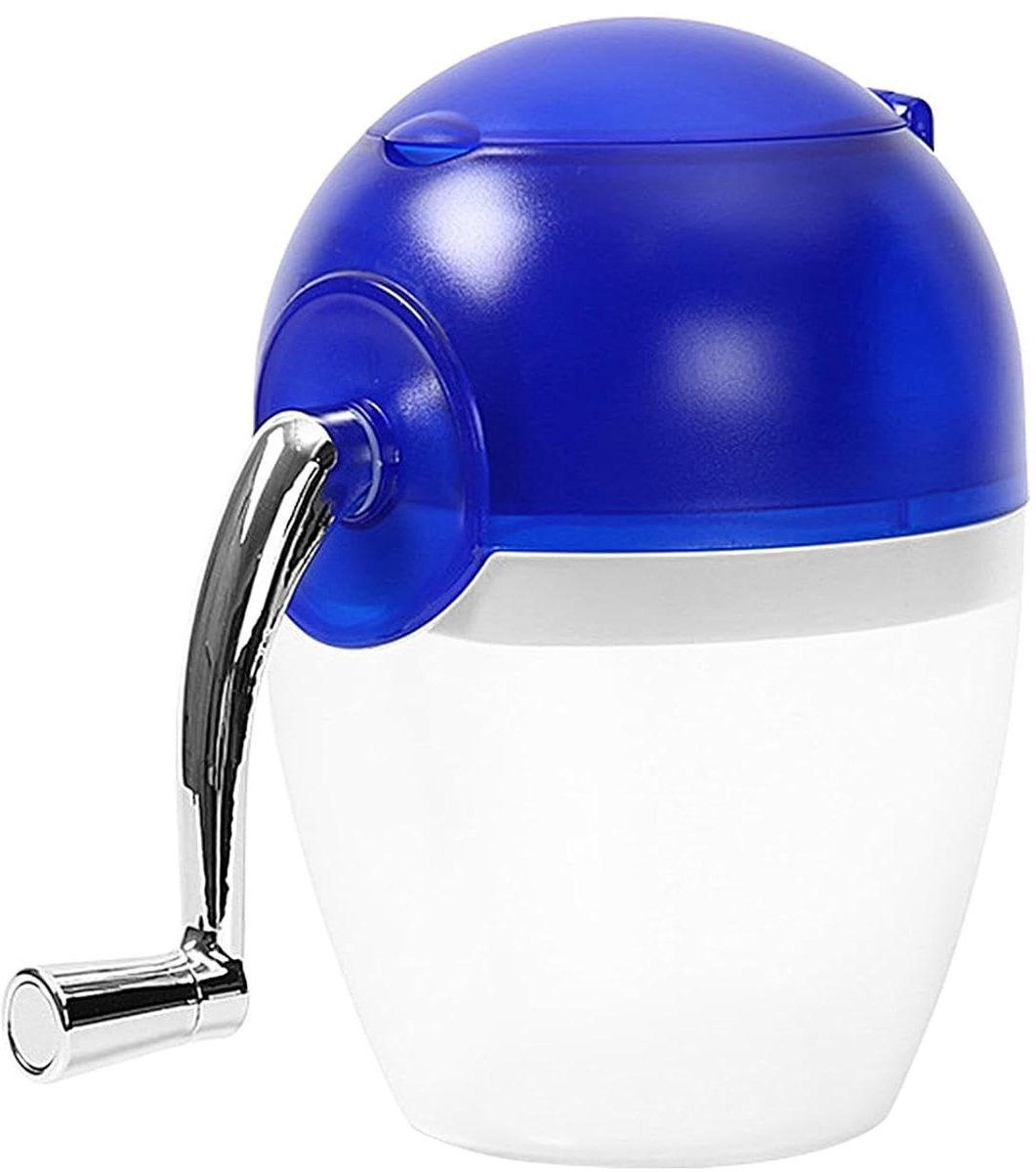 Crushed Ice Machine - Ijsbreker Sneeuwijs - Drankjes Koelen - Voedselveilig ABS - 16.4 cm - Wit