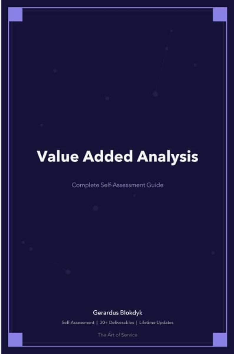 Added Analysis A Complete Guide - 2020 Edition