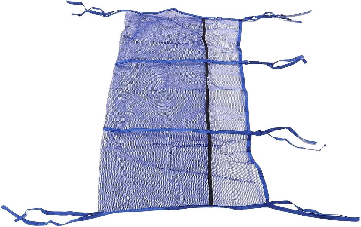 Trampoline Schoenopbergtas - Schoenorganizer Tas - Buiten Spelen - UV-bestendig PE Materiaal - 50 x 105 cm - Blauw