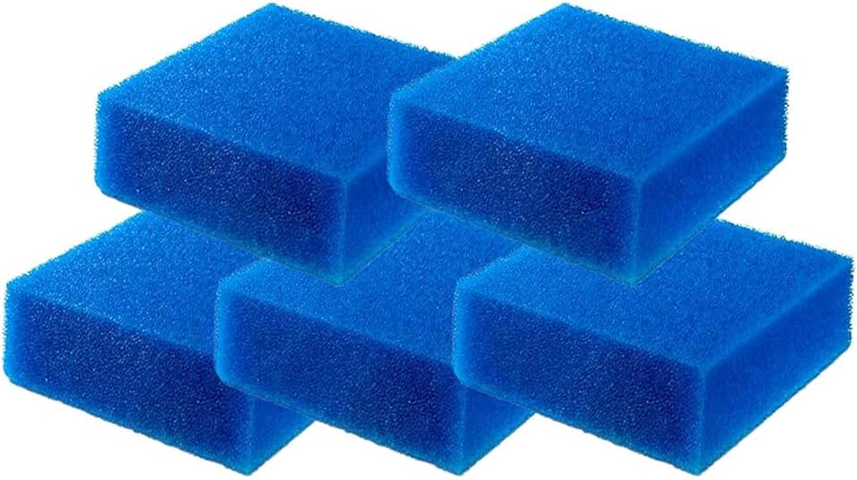 5 stuks 88101 compatibel fine L filterspons voor Juwel Compact/Bioflow 6.0 / L (standaard)