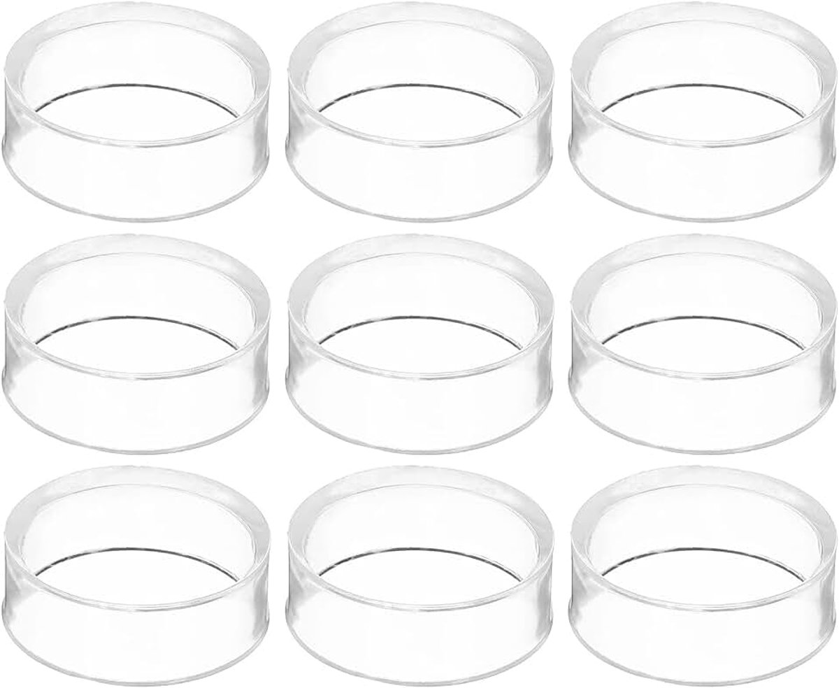 1,2 inch ronde honkbalstandaard, 9 stuks acryl bolhouder kristallen bolhouder heldere bal display stands voor golfbal softbal ks collecties kristallen ballen