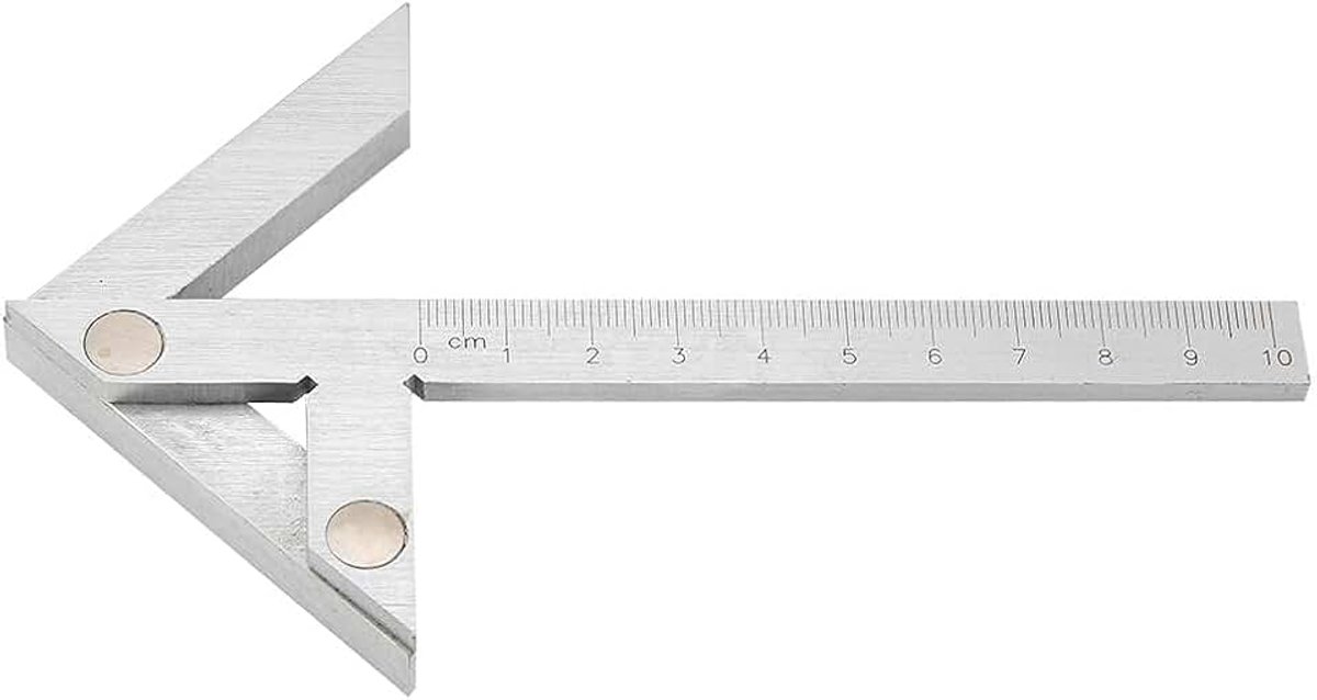Square 100 x 70 mm Industriële precisie Center Finder Precisie koolstofstalen center finder