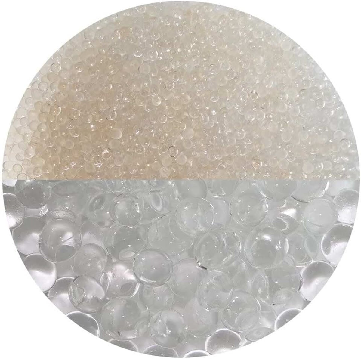 Trendfinding 125 g wateropslorpend decoratief korrel kristal, korrelgrootte 3,5-4 mm, decoratie voor bloemen en planten, zeer productief, veelzijdig inzetbaar